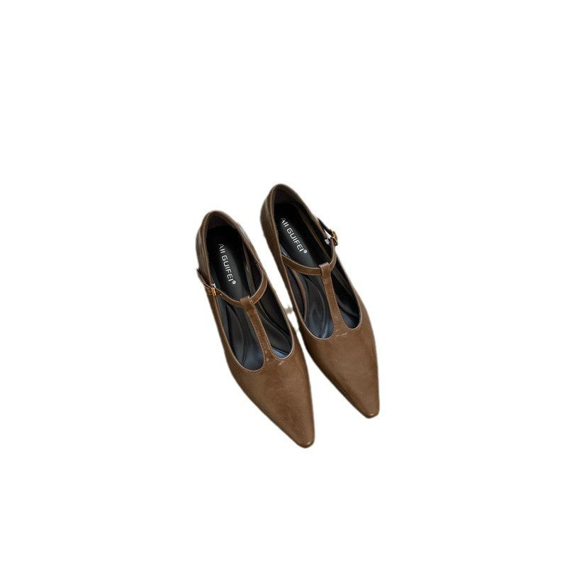 Spring New Casual Versatile Work Mary Jane Shoes