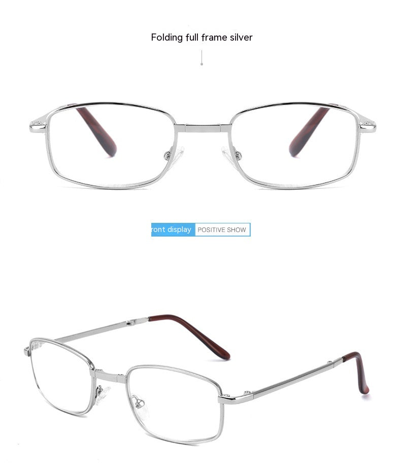 Remote And Near Dual-purpose Reading Glasses Smart Zoom Anti-blue Light