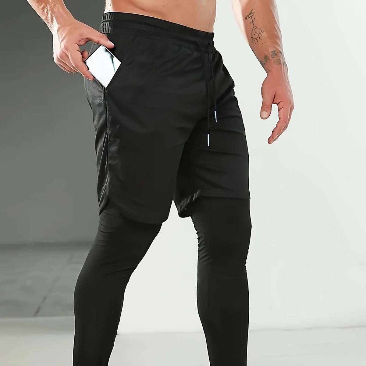 Fitness Training Running Cycling With Bottoming Pants