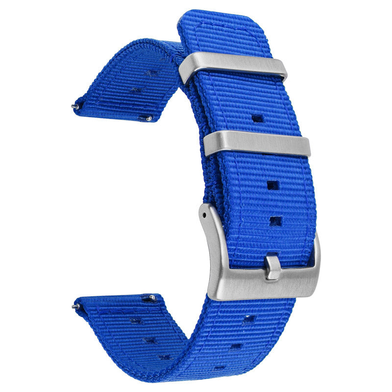 Nylon Watchband Quick Release Waterproof Woven Strap