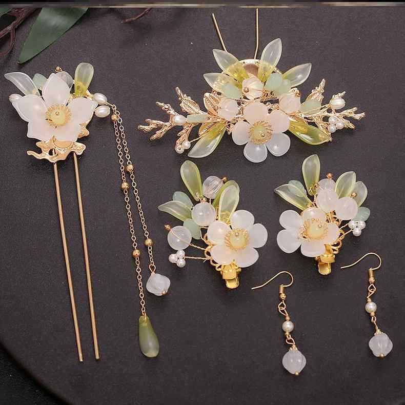 Tassel Full Set Antique Hair Clasp Chinese Style Classical Simplicity Hair Accessories