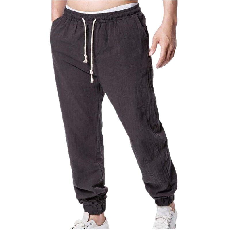 Casual sports tethered trousers