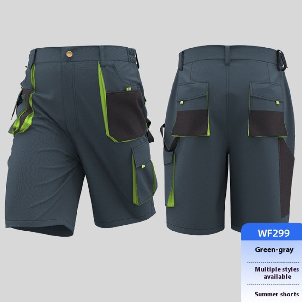 Short Summer Casual Work Pants Men