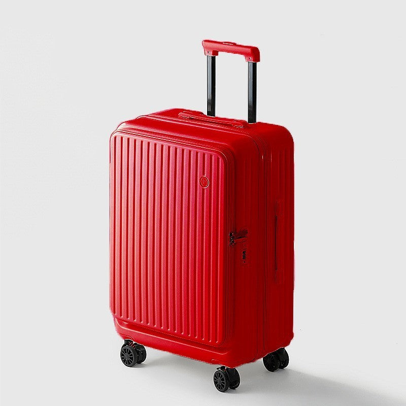 Three-piece Side Opening Expandable Large Capacity Suitcase