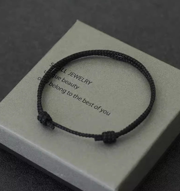 Handmade Christmas String Bracelet Unisex Adjustable