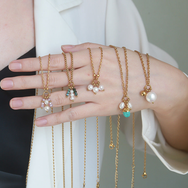 Pearl Pendant Necklace Does Not Fade