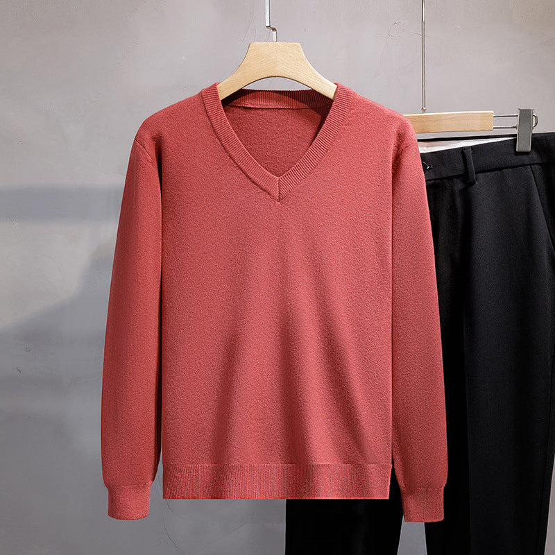 Men's Pullover Long Sleeve Fashion Bottoming Shirt Top