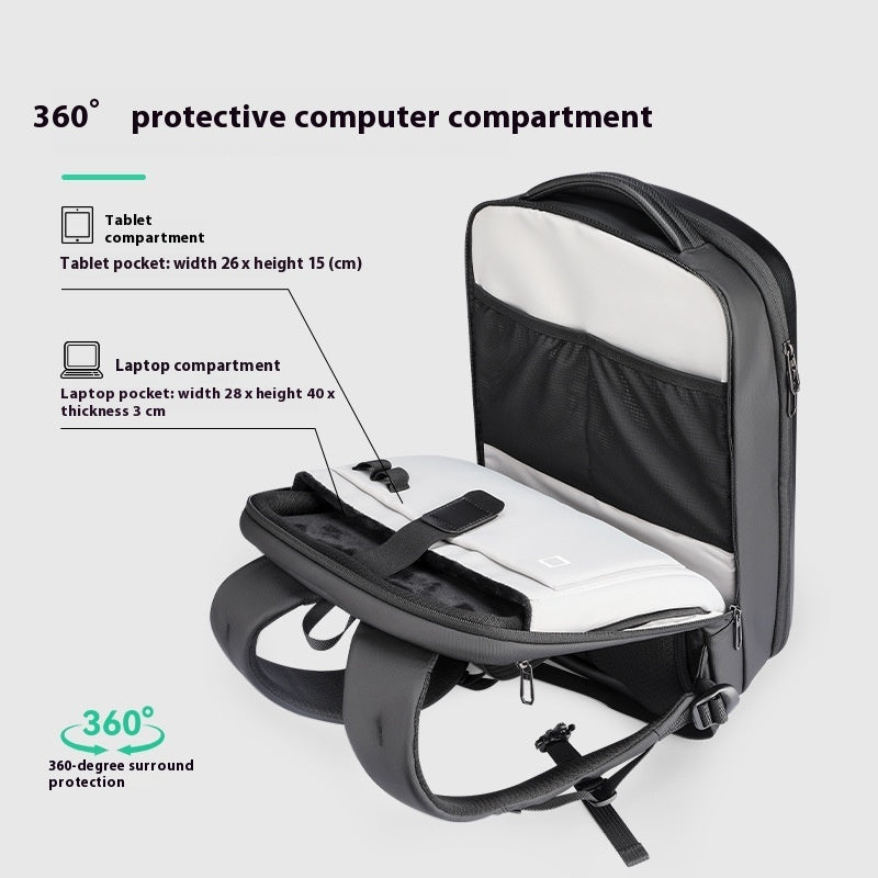 Marco Ledon Hard Shell Backpack For Men