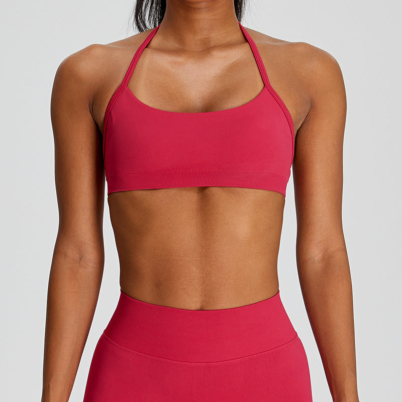 Seamless Thin-Strap Sports Bra For Women Outdoor