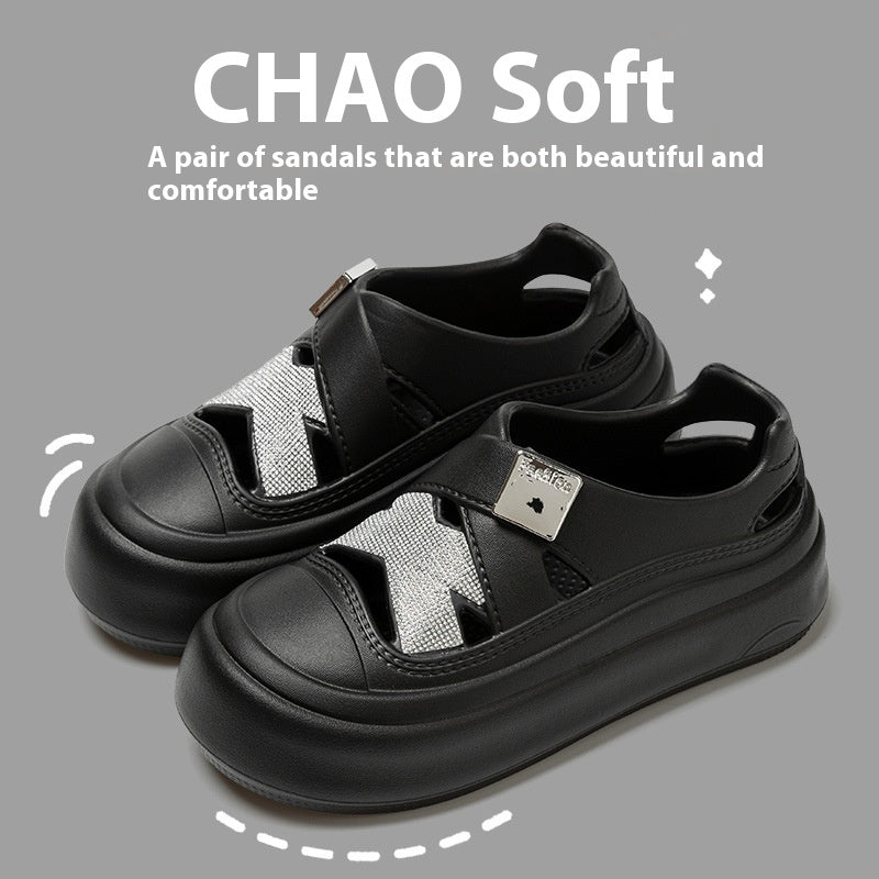 Fashion Platform Coros Shoes Women's Summer