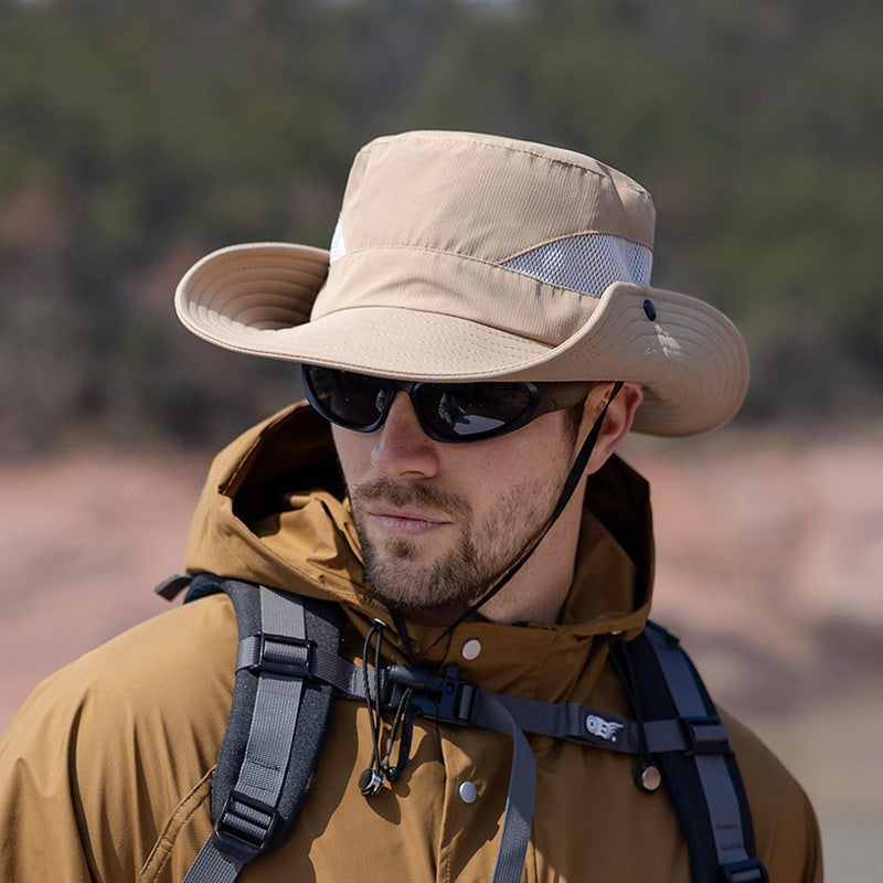 Sun Protection Sun Hat Men's Outdoor Fishing Mountaineering Bucket Hat