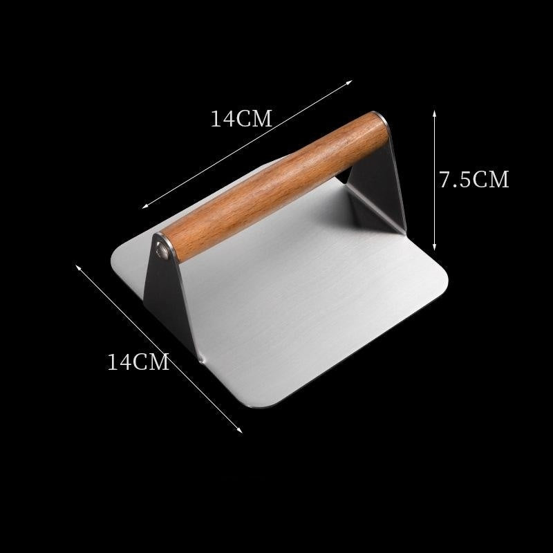 Stainless Steel Hamburger Integrated Square Round Meat Pressing Machine