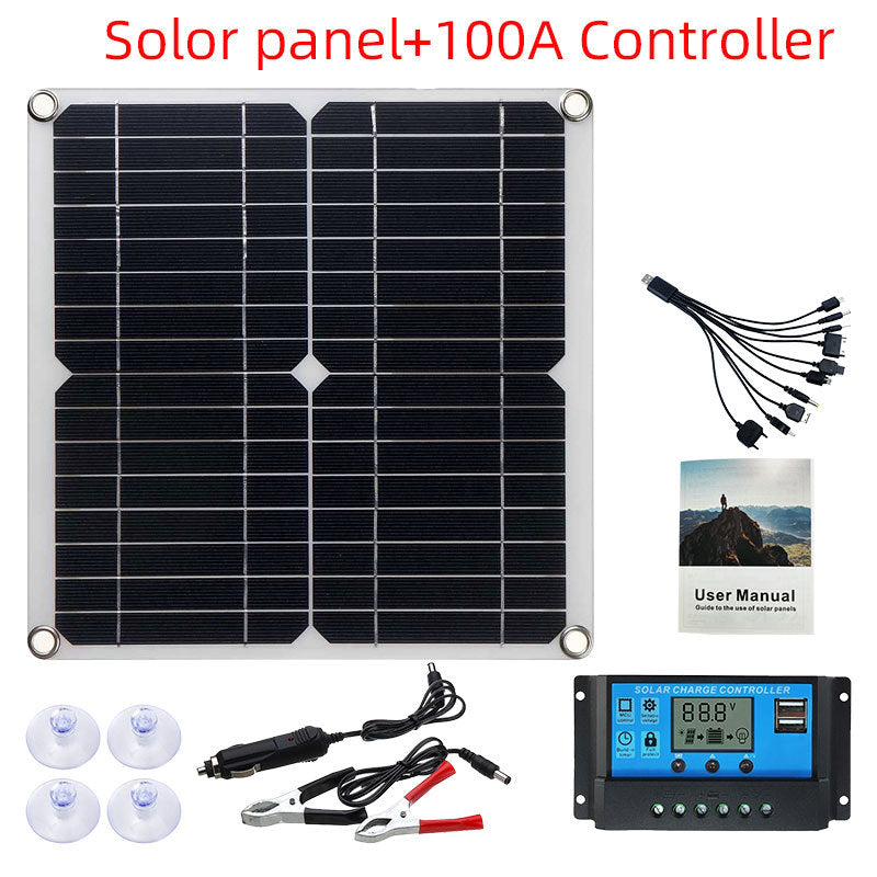 Solar Panel Car Van Caravan Camper Monocrystalline Portable Battery Charger