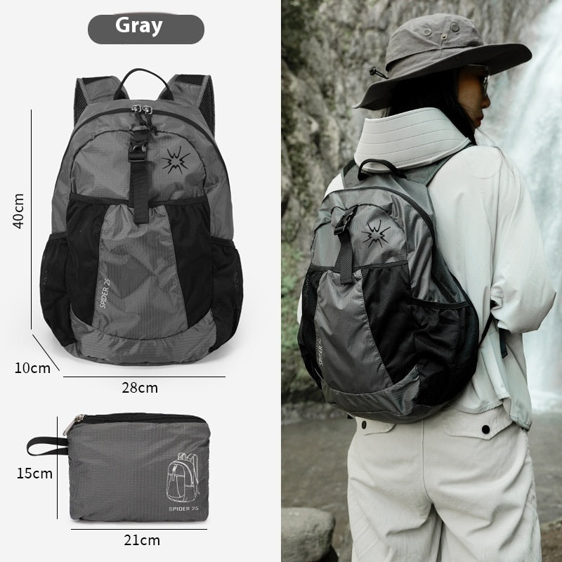 Portable Lightweight Mountaineering Backpack Convenient Travel Mountain Climbing