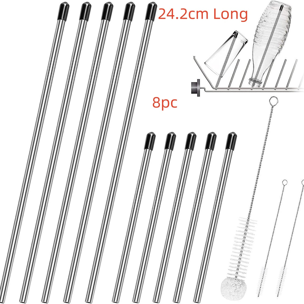 Soda Water Bottle Drain Bracket Stainless Steel Dishwasher Water Drainer