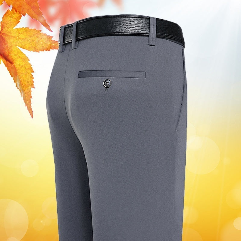 Young And Middle-aged Men's Autumn And Winter New Stretch Casual Pants