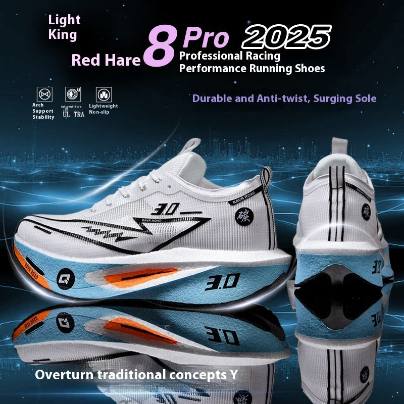 Racing Carbon Plate Running Shoes Men's Marathon Professional Competition