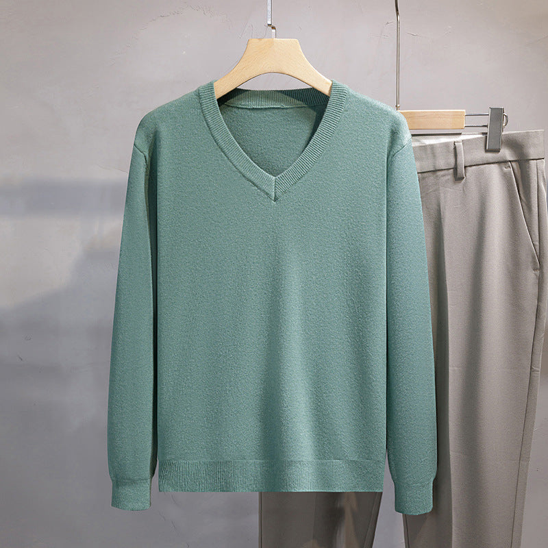 Men's Pullover Long Sleeve Fashion Bottoming Shirt Top