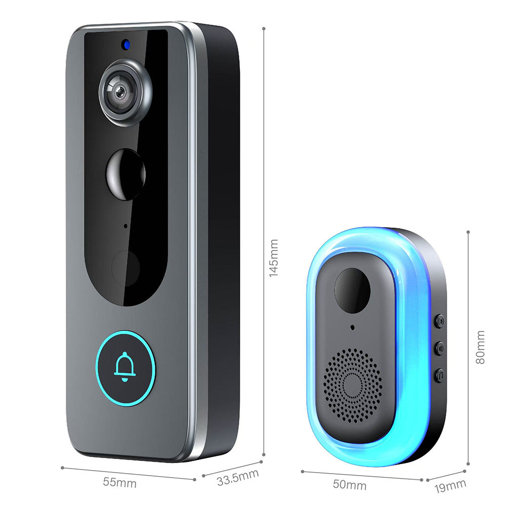 TUYA Smart Wireless Doorbell With Video And WiFi Standard With Ding-dong Functionality
