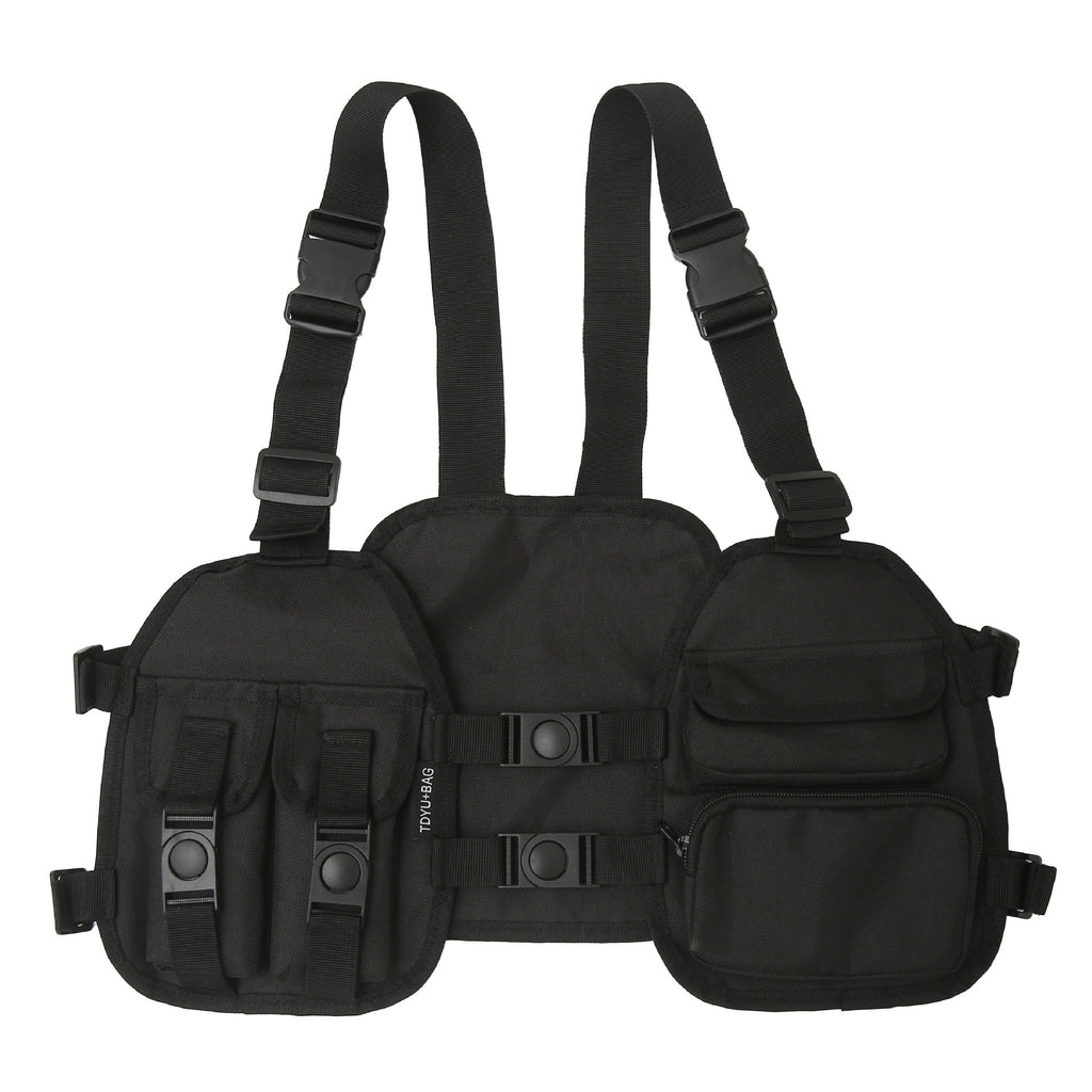 Men's Fashion Trendy Multi-pocket Chest Bag
