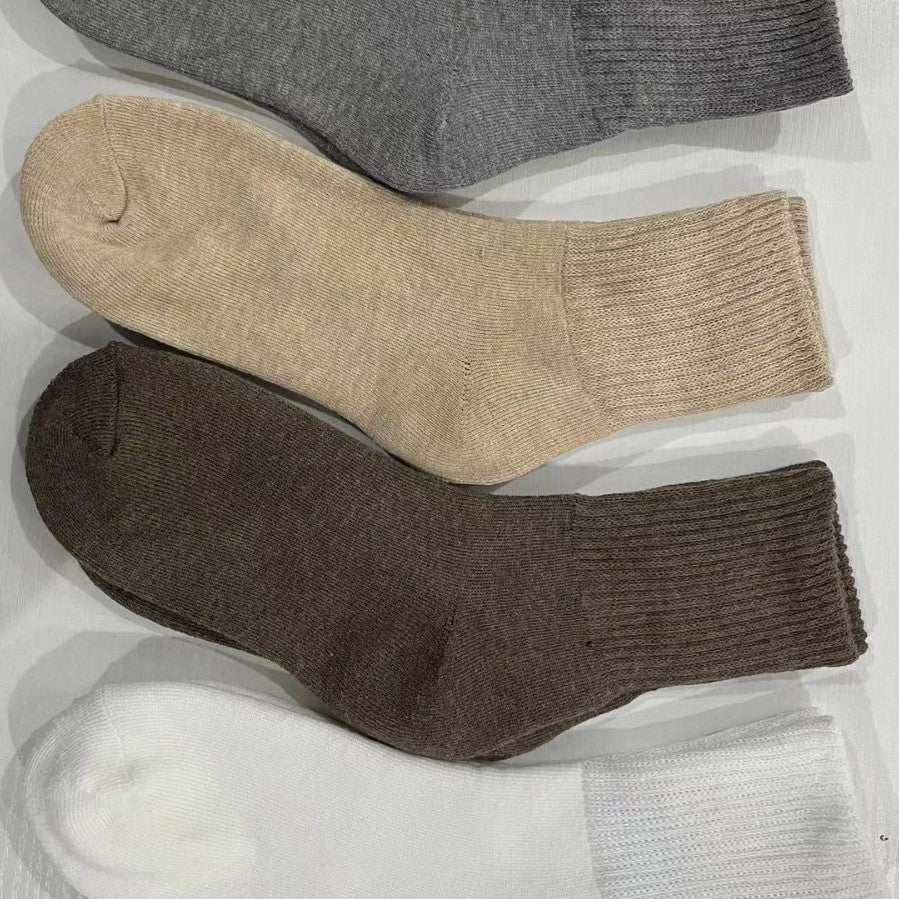Tube Winter Thickened Maillard Terry Velvt Plush Snow Socks
