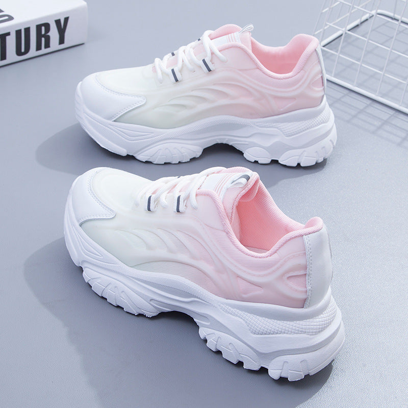 Colorful Women's New Sports Flat Running Shoes