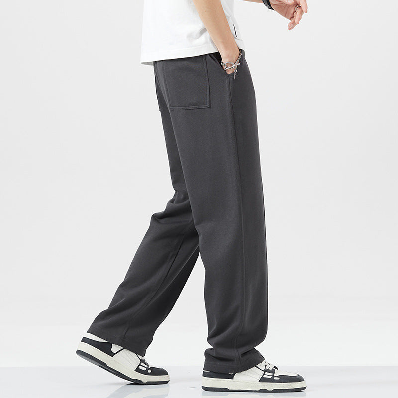Fashion New Loose Straight Sweatpants Men