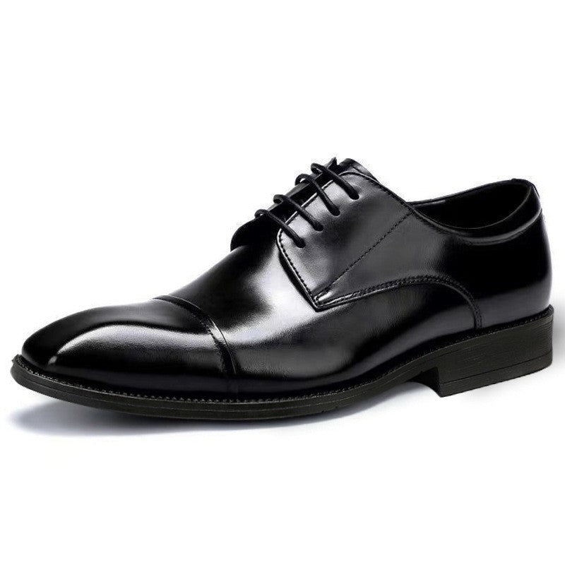 Classic Casual 3D Squaretoe Leather Shoes For Me