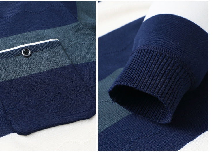 Upper Middle - Aged Man Bottom Shirt Spring And Autumn