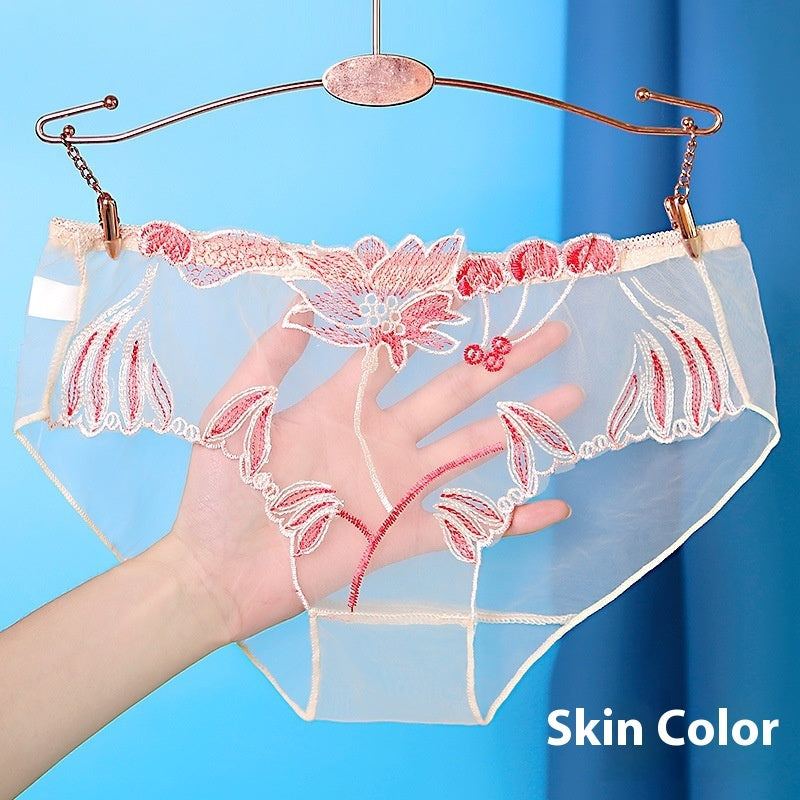 Charming Transparent Mesh Seamless Underwear Shorts