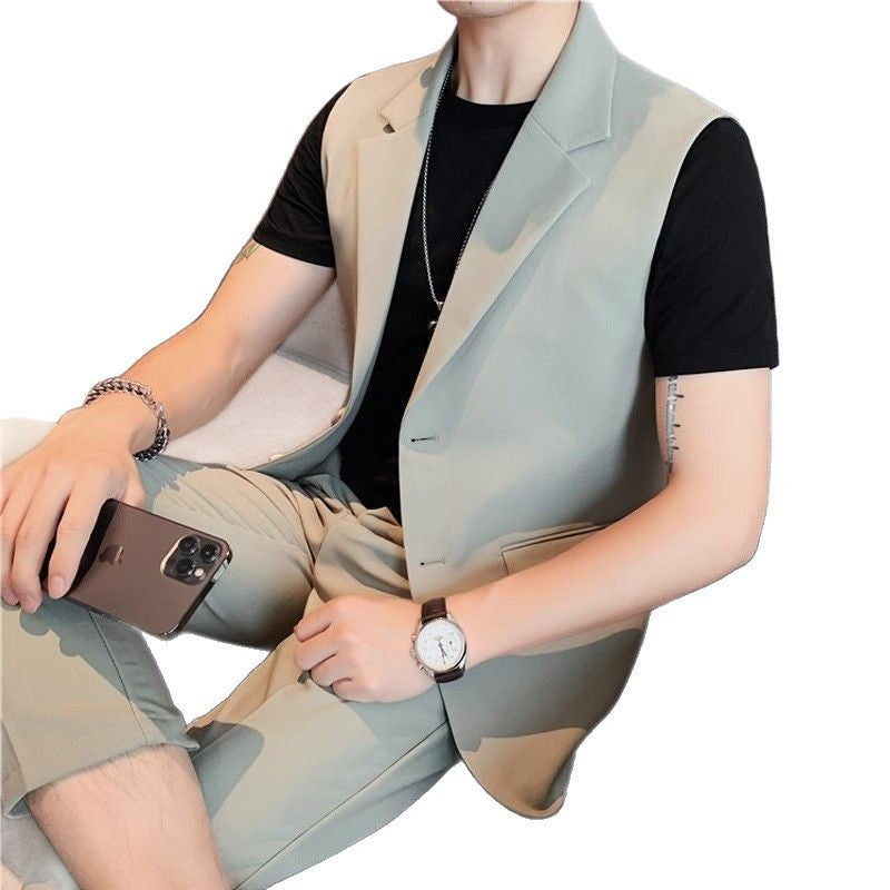 High Sense Business Lightly Mature All-matching Slim Fit Vest