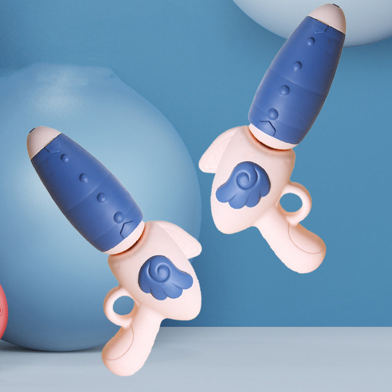 Children's Backpack Water Gun Beach Water Playing Pull-out Water Gun Cartoon Water Spray Toys