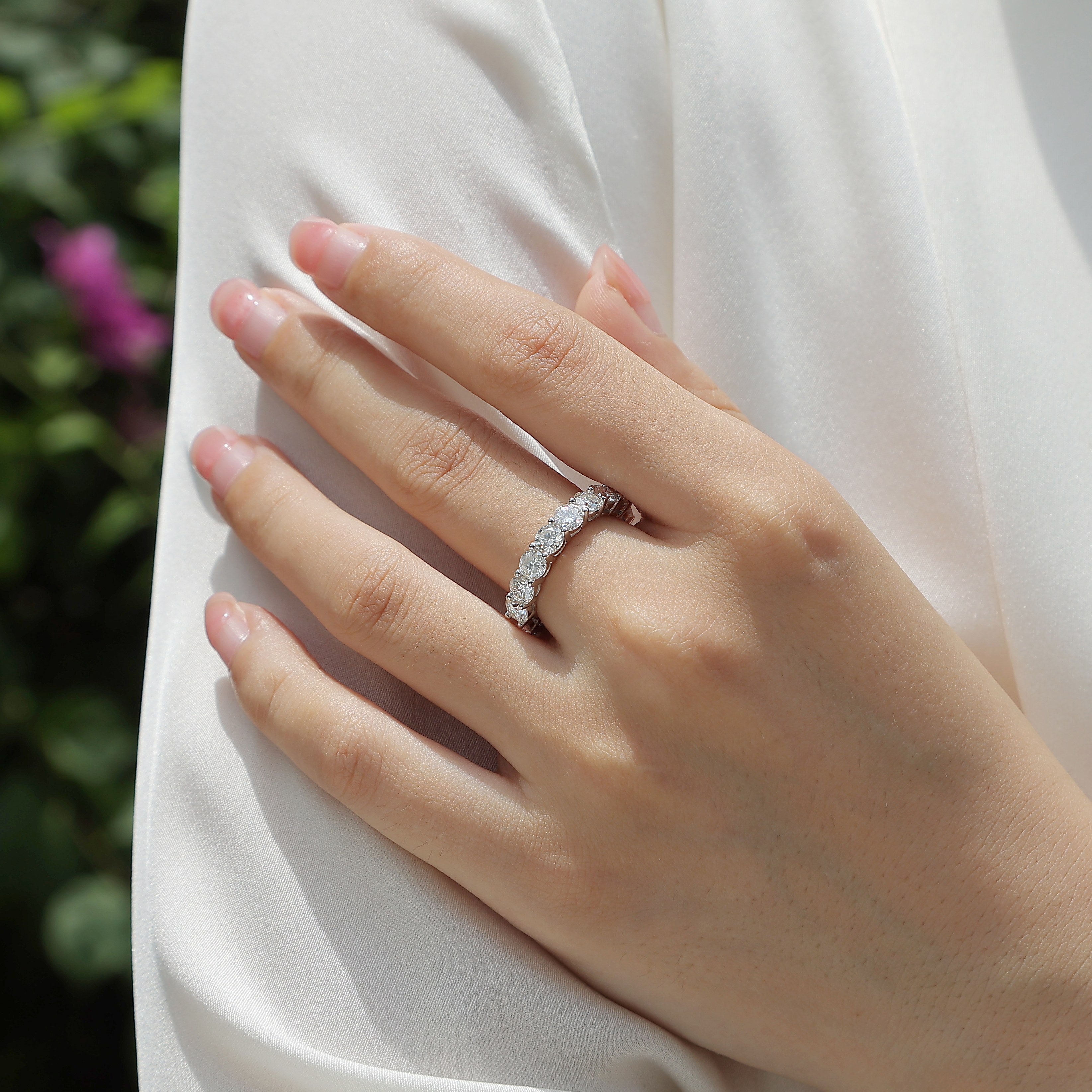 1Starlight - A Fashionable And Luxurious Jewelry Accessory Set With Moissanite S925 Sterling Silver And Platinum-plated Diamond Prohibit TikTok sales