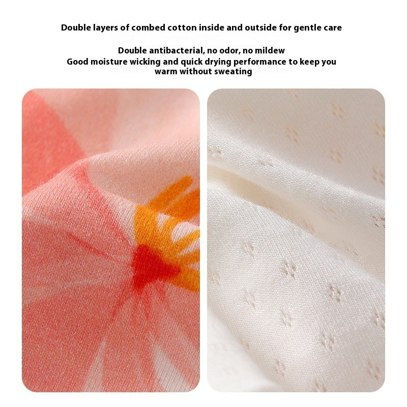 Spring And Summer Thin Hat Sleeping Toe Earflaps Slipover Confinement Cap
