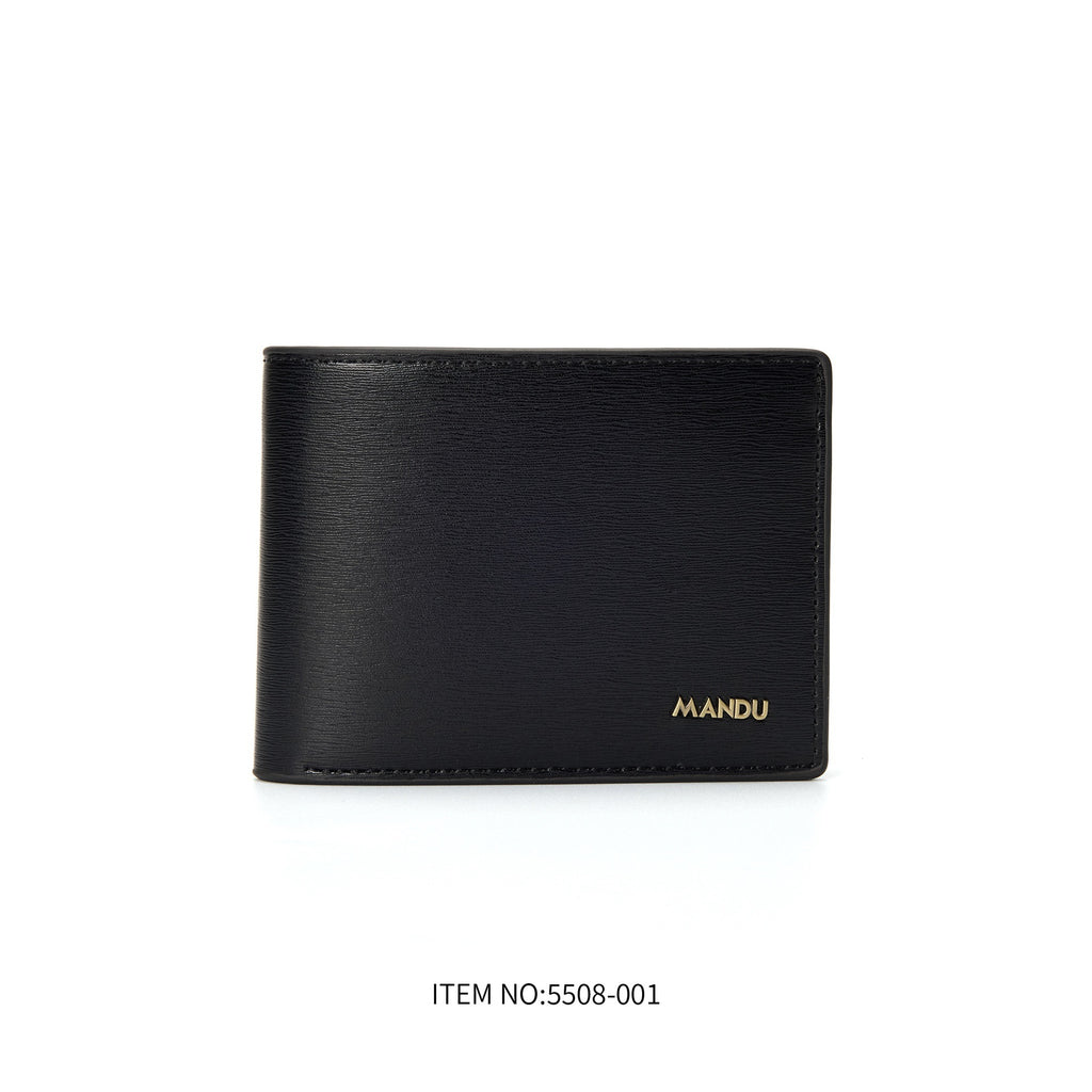 Men's Solid Color Large Capacity Anti-theft Swiping Multi-functional New Wallet