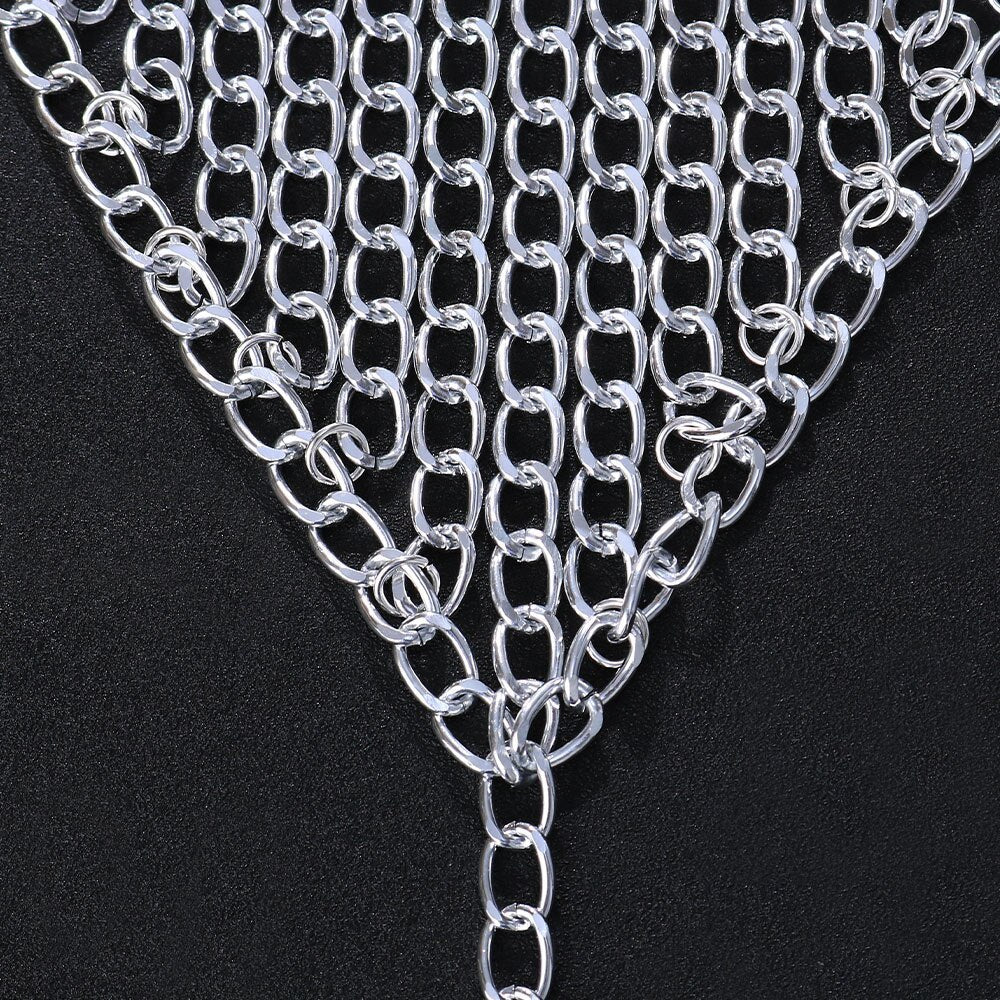 Punk Gothic Minimalist T-back