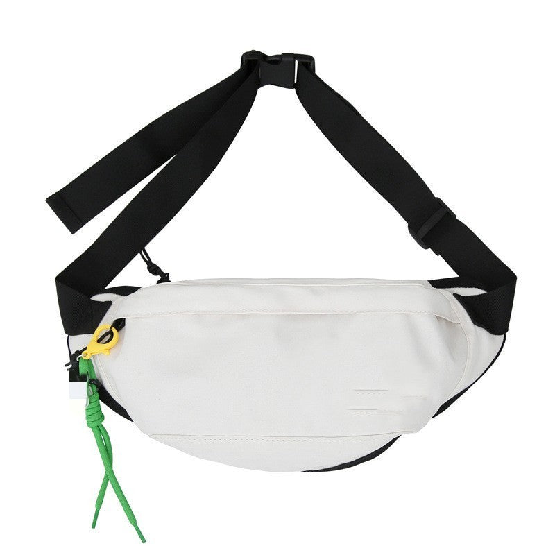 Men's Chest Bag Pattern Solid Color