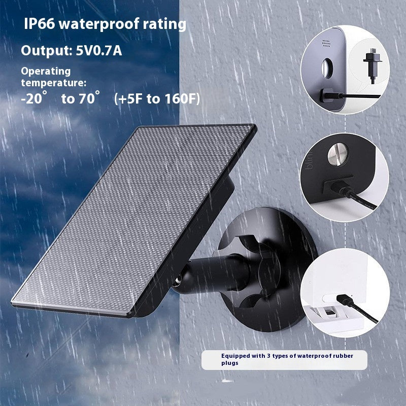 2W Monocrystalline Silicon Outdoor Solar Panel
