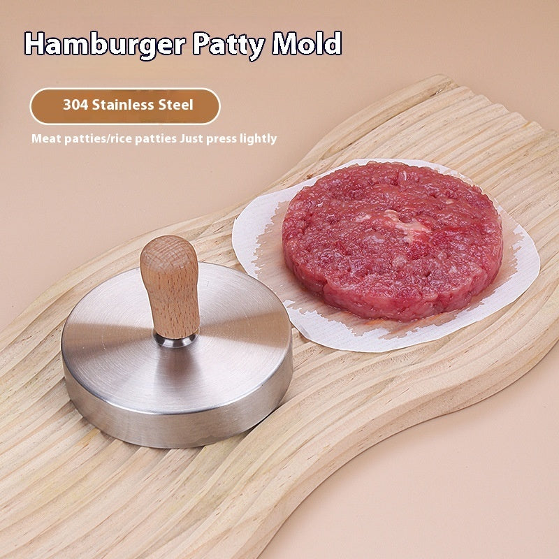 Stainless Steel Hamburger Meat Pressing Machine Mold