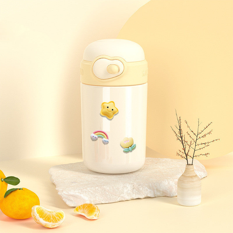 Portable Stainless Steel Children's Insulated Water Cup