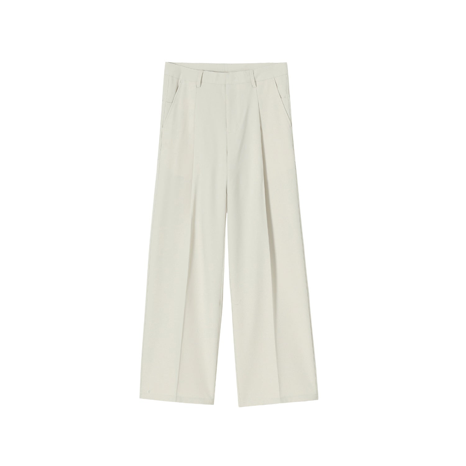 Trendy All-matching Straight Mid-waist Suit Pants For Men