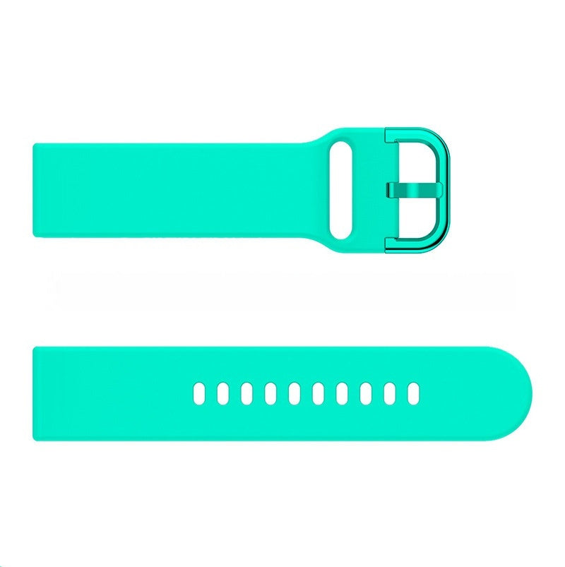 Universal 20 Or 22mm Silicone Strap For Smart Watch