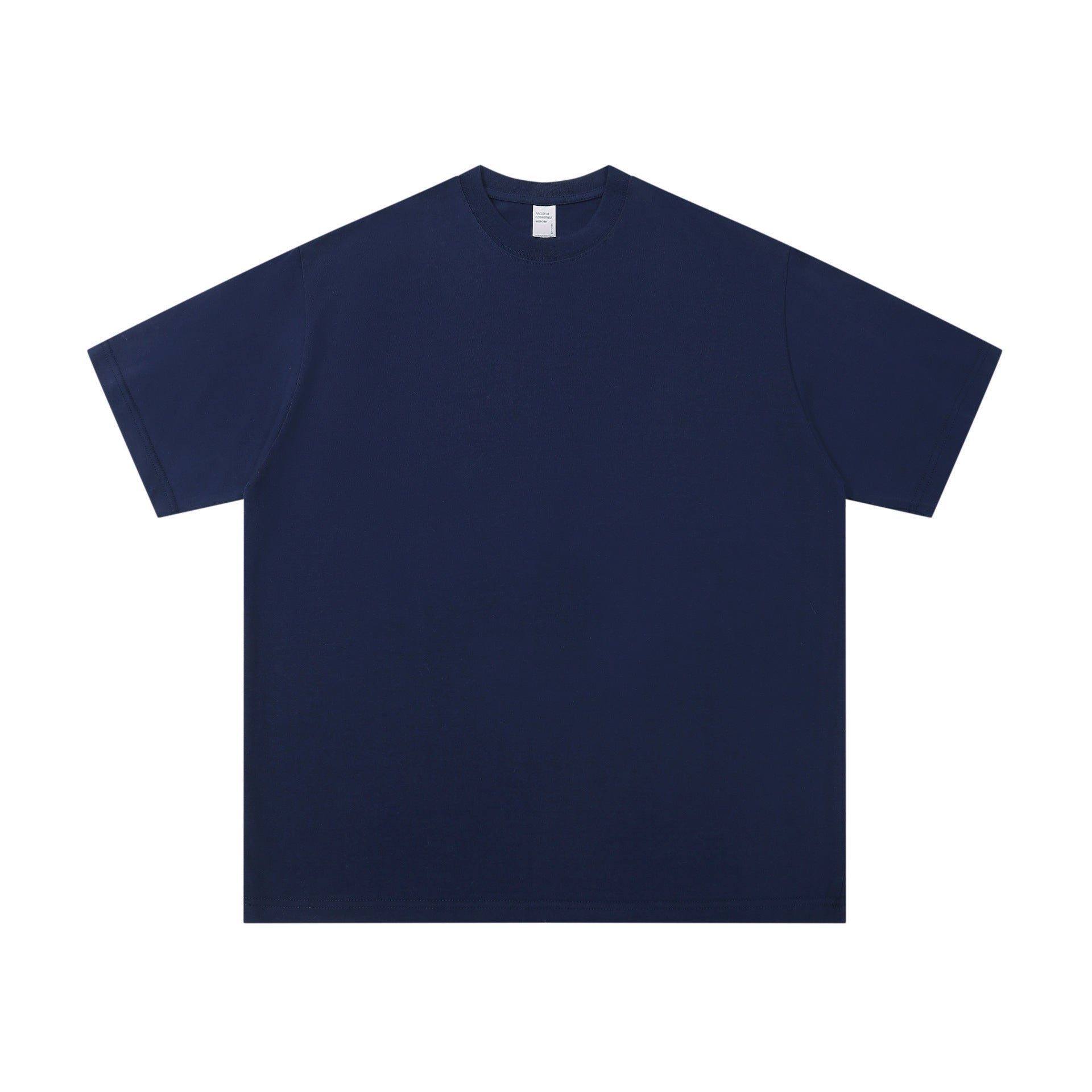 Cotton Loose-fitting Casual Round-neck T-shirt