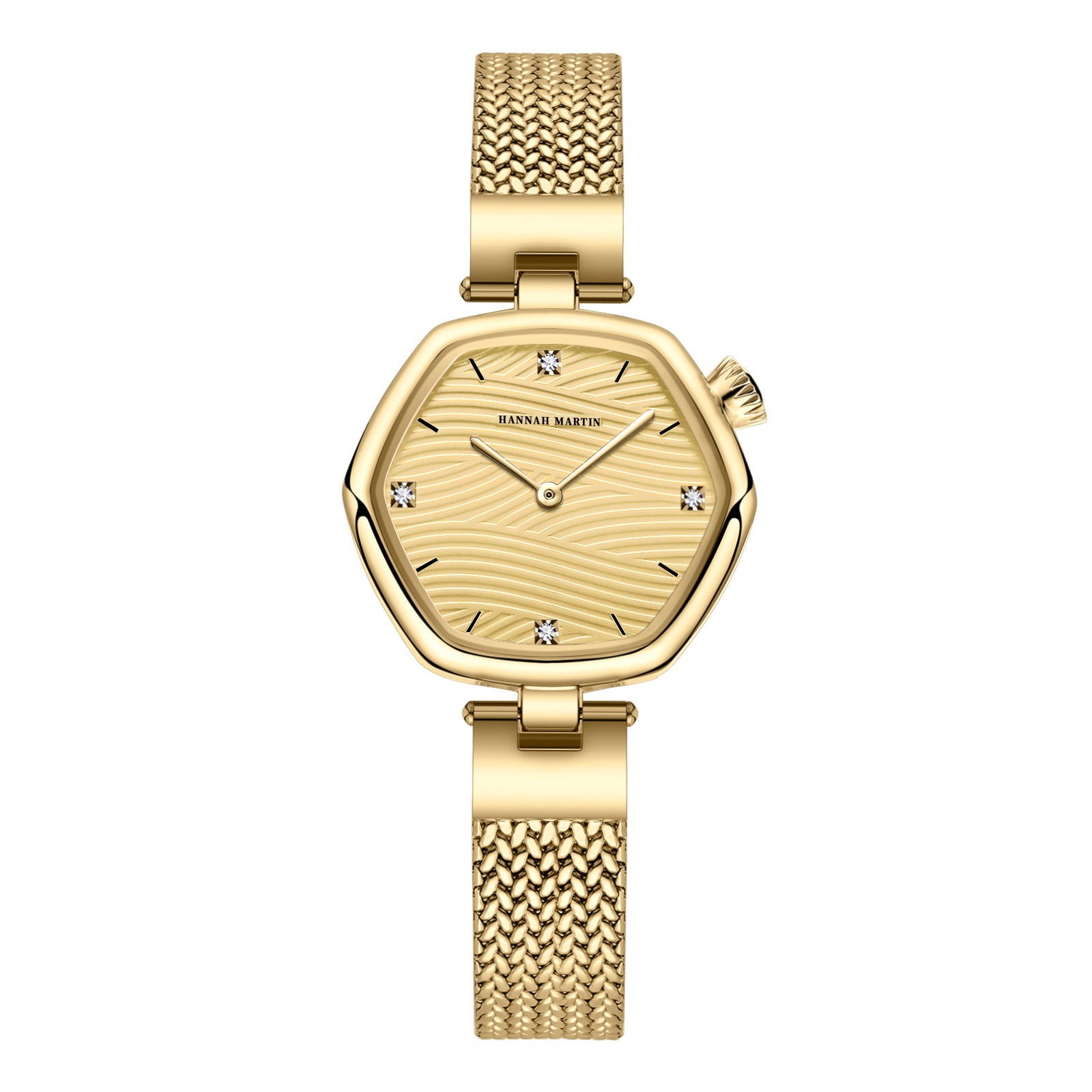 Fashion Simple Hexagonal Movement Women's Watch