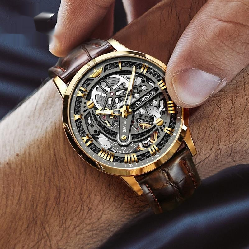 Automatic Mechanical Watch Hollow High-end Mechanical Men's Watch