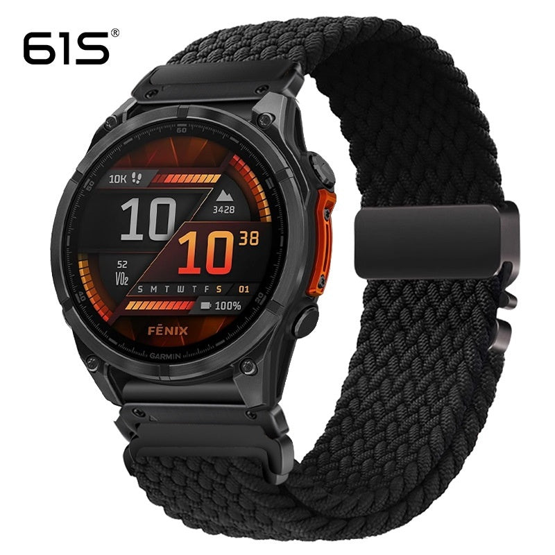 Elastic Umbrella Buckle Woven Watch Band