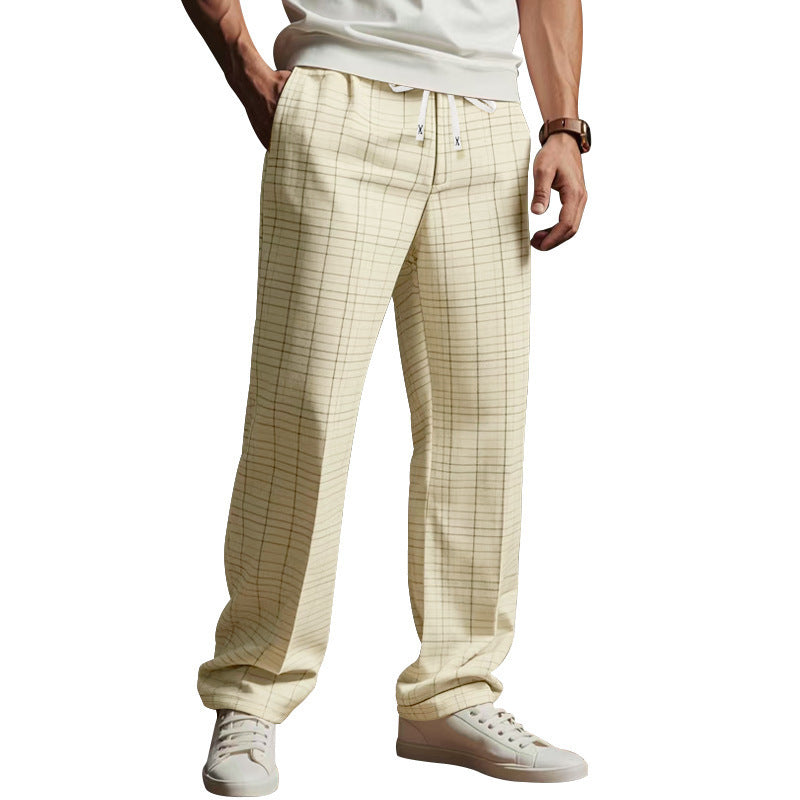 Casual Loose Digital Printing Business Simplicity Sports Pants