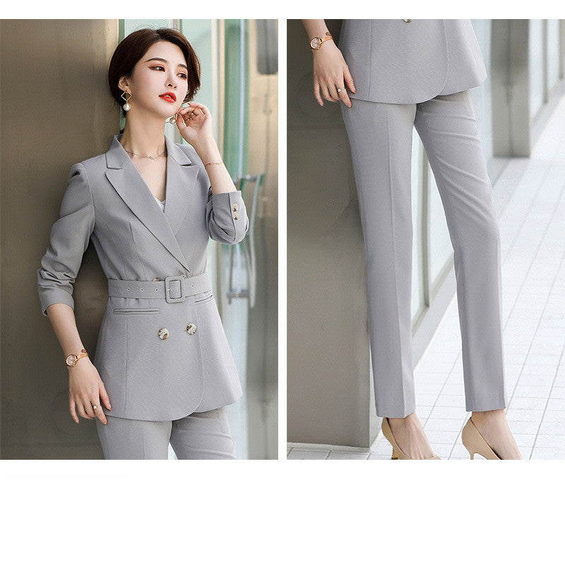 Large Size Mid Sleeve Ladies Suit Professional Suit Jacket