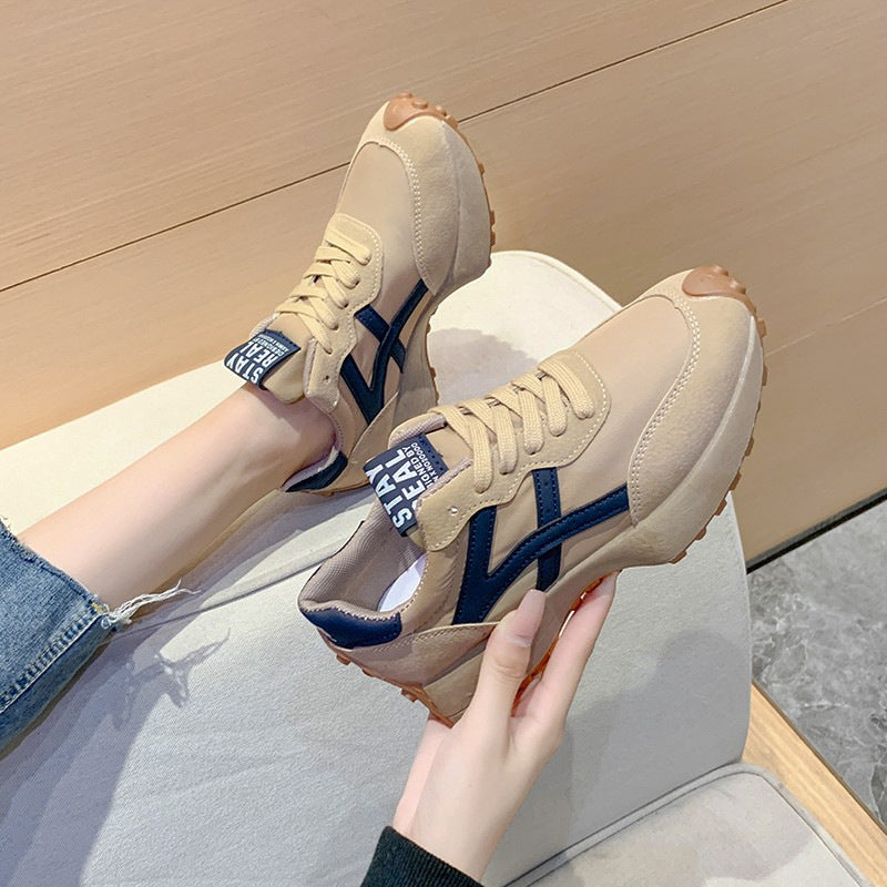 Women's Single-lining Platform Casual Dad Sports Shoes