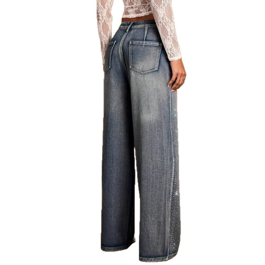 Cross-border Amazon Temu Independent Site Womens Stretch Jeans